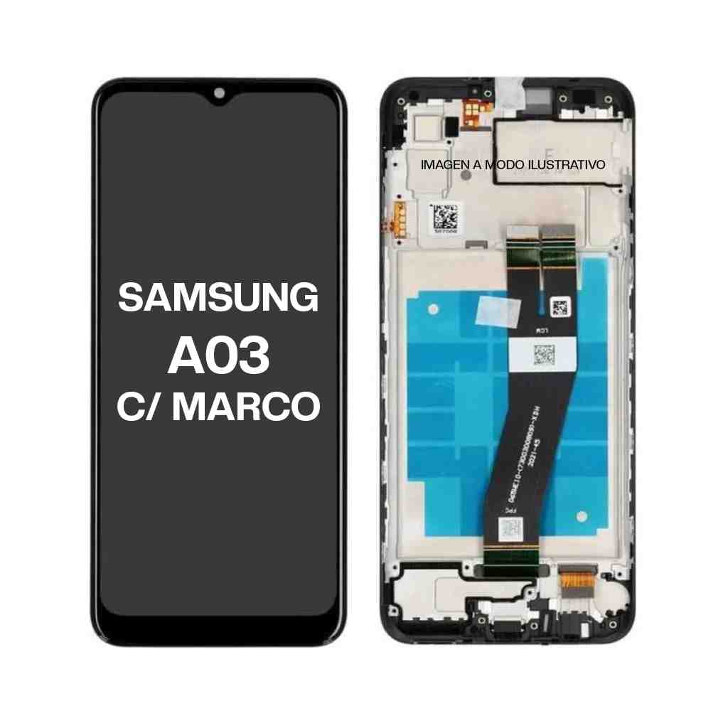 MODULO SAMSUNG A03 S CON MARCO